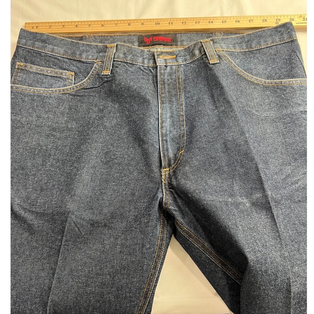Drifire FR Denim Jeans Mens 40x32 Dark Wash Flame Resistant Workwear Safety D11